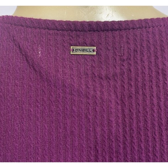 NWT Oneill Sleeveless Causal Boho Size Small Color Dark Purple Women's Top Tank - Picture 5 of 9